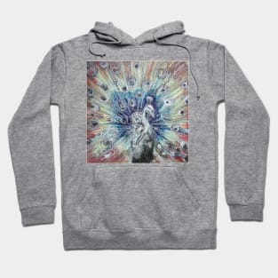 Rainbow Peacock Hoodie